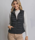Lightweight Padded Puffer Vest w/ Pouch