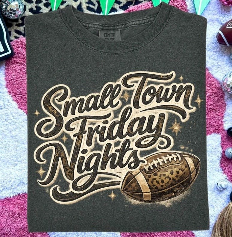 Small Town Friday Night Khaki Long Crop