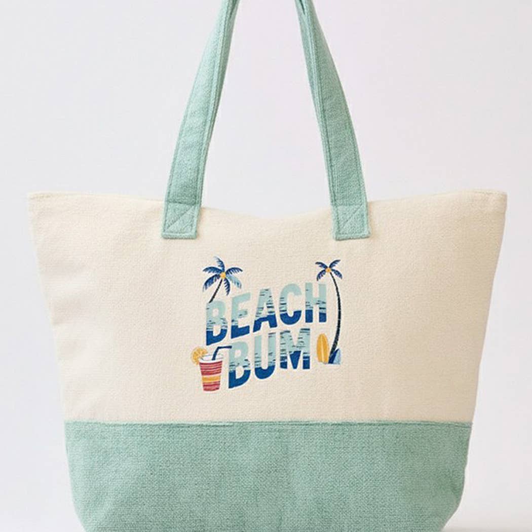 Beach Bum Terry Tote