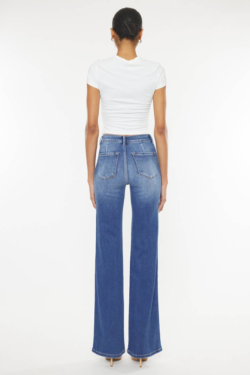 ULTRA HIGH RISE HOLLY FLARE JEANS-KC9248M-OP: MEDIUM, 0/23