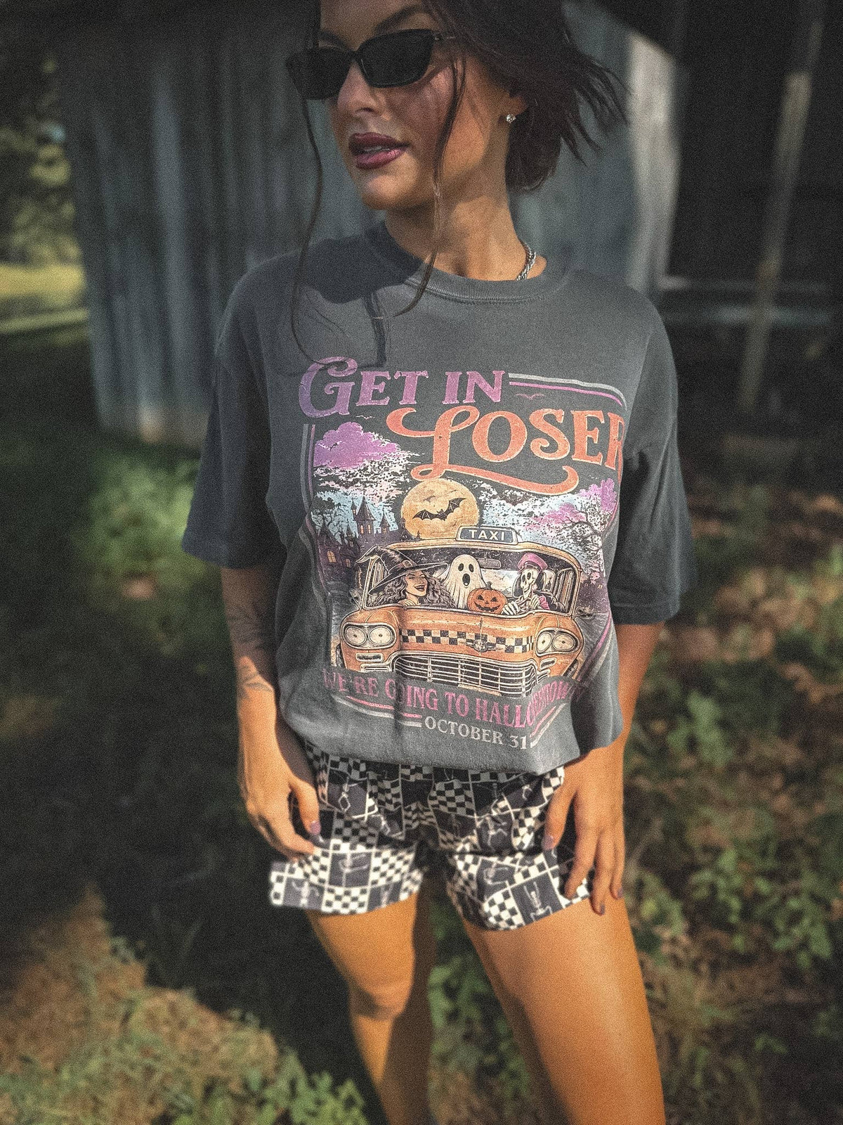 Get in Loser Graphic Tee on Pepper