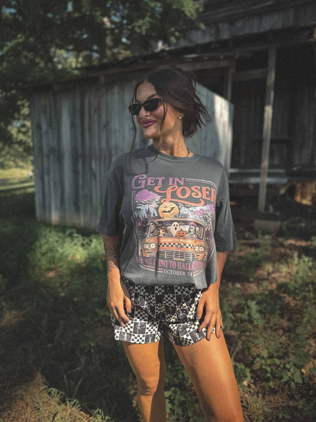 Get in Loser Graphic Tee on Pepper