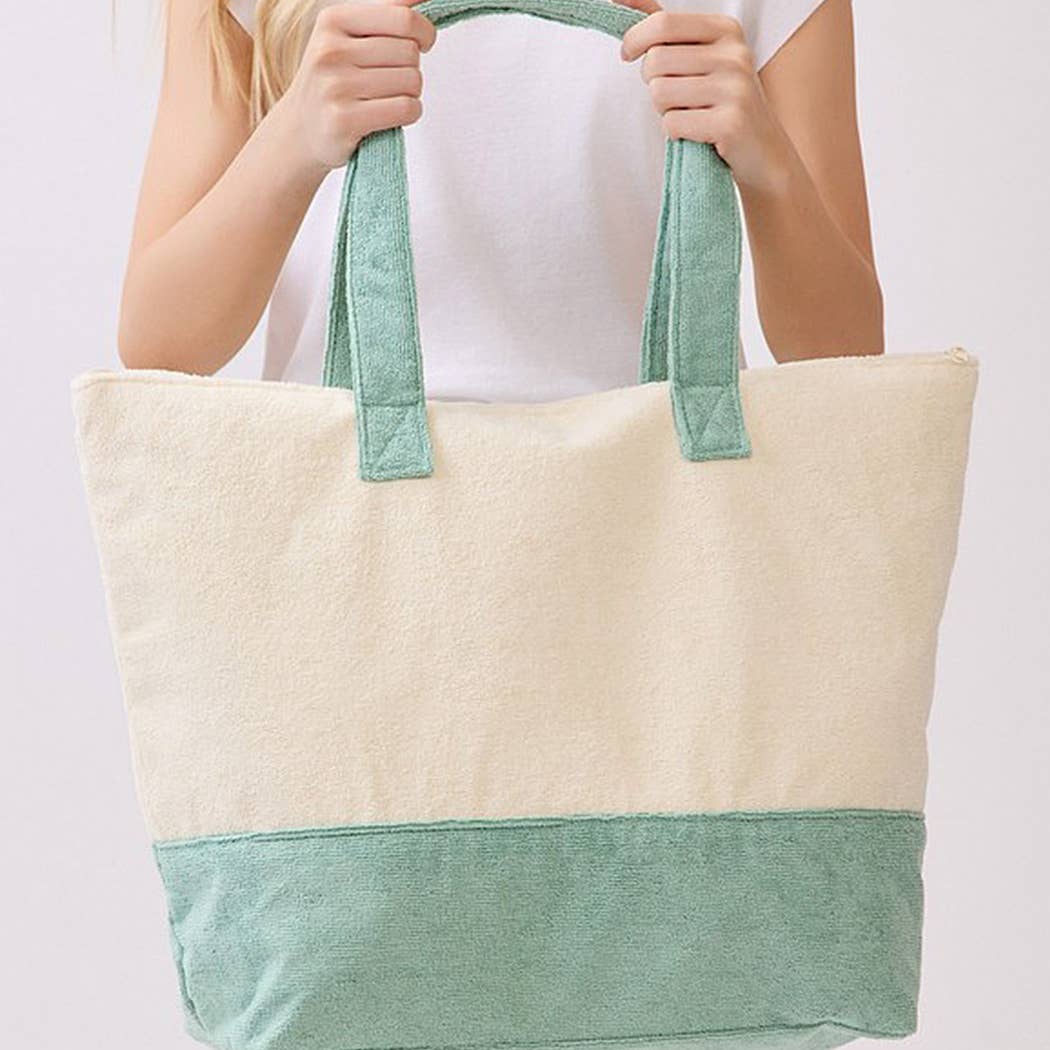 Beach Bum Terry Tote