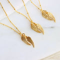 Tiny Angel Wings Necklace