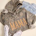 MAMA Puff Print Deadwood Tree Camo Hoodie Sweatshirt